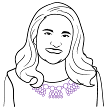 Illustration of Jen Vargas